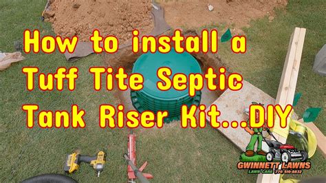 installing tuf tit sanitary distribution boxes youtube|tuf tite septic tank.